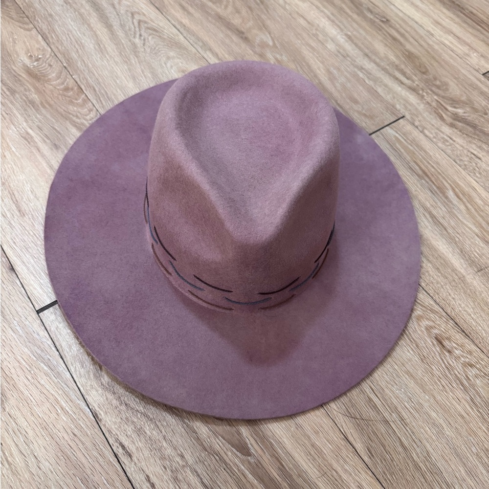 Eric Javits Pike Hat Dusty Rose Mauve